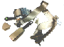View Seat Belt Lap and Shoulder Belt. Seat Belt Set (Right, Front, BEIGE). Full-Sized Product Image